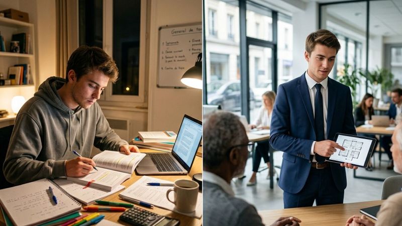 BTS immobilier : comment organiser ses révisions et son alternance sans s’épuiser