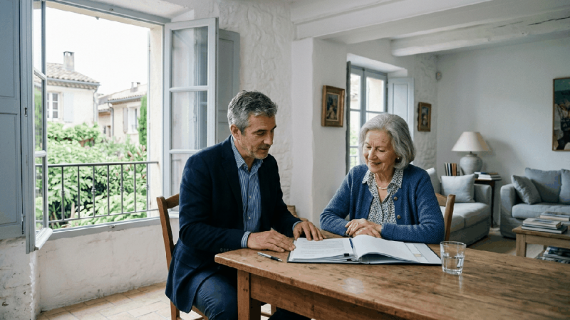 École immobilier Aix-en-Provence : vendre en viager, le dossier que peu de négociateurs savent monter