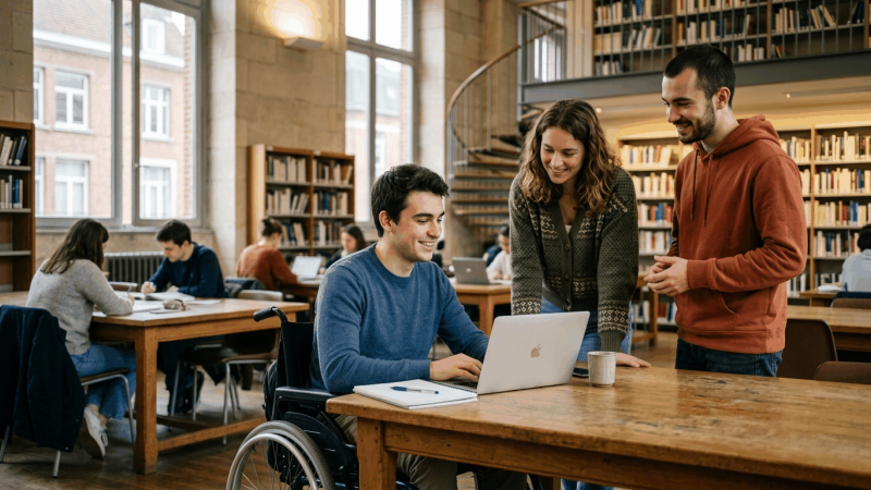 École immobilier Lille : étudier l’immobilier avec un handicap ou un trouble dys, comment l’accompagnement fonctionne