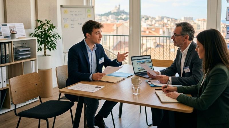 BTS Professions Immobilières : comment trouver son entreprise d’alternance à Marseille, méthodes, timing et erreurs à éviter
